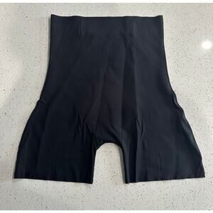 Women's Black Pull On Compression Athletic Biker Shorts Size 3XL